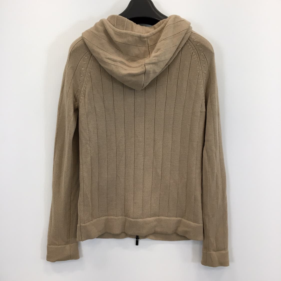 TIME 타임 한섬 울 100% 후드 니트집업 90 FREE  상품이미지4