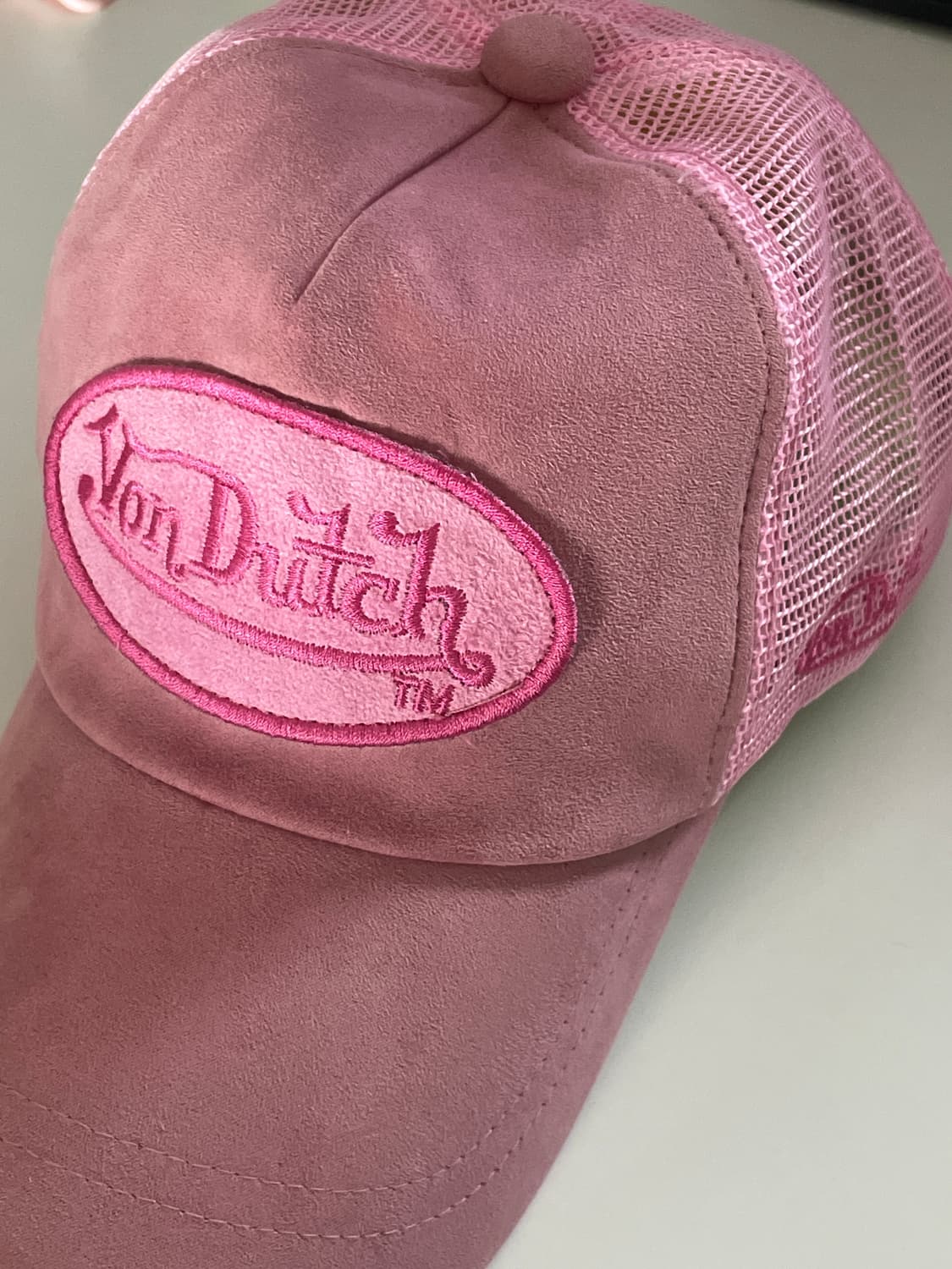 Von dutch 본더치 핑크 메쉬캡 상품이미지1