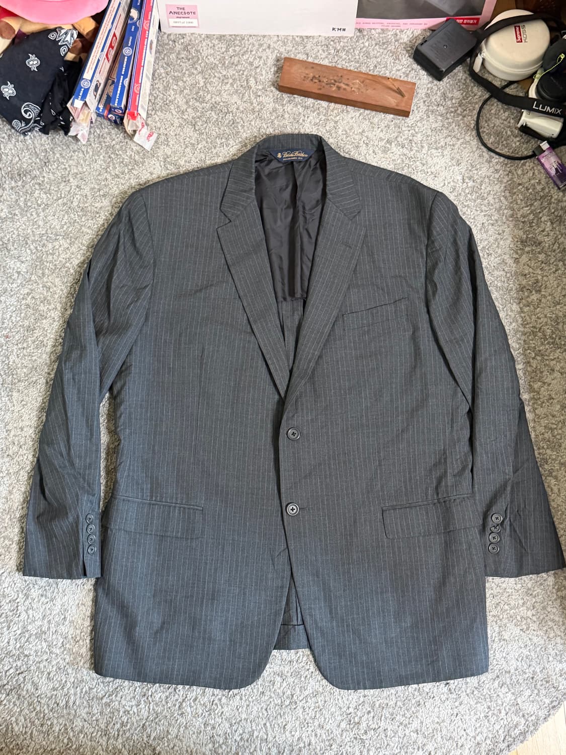 브룩스브라더스 핀 스프라이트 울 블레이저 상품이미지1