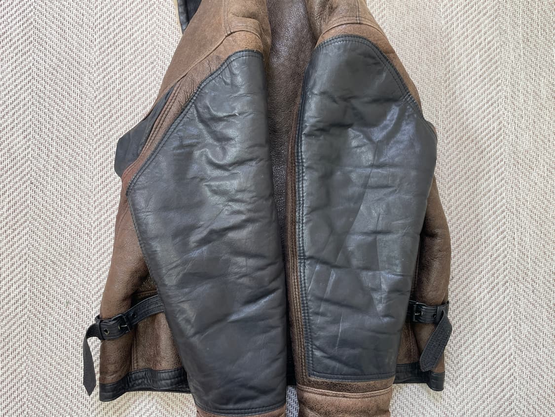 골든베어 B-3 시어링 무스탕 자켓 상품이미지8