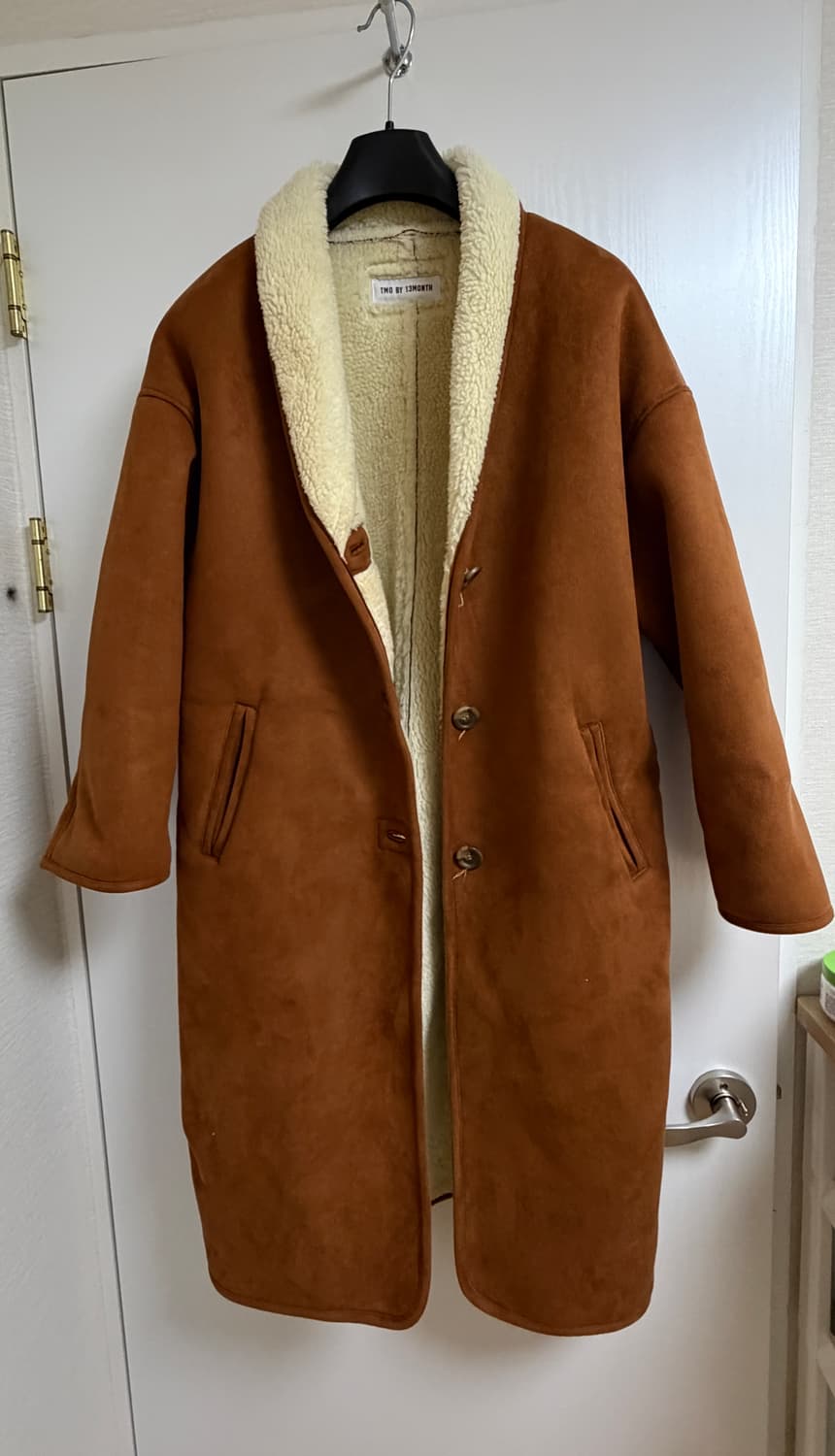 TMO by 13 month 무스탕 롱코트 상품이미지1