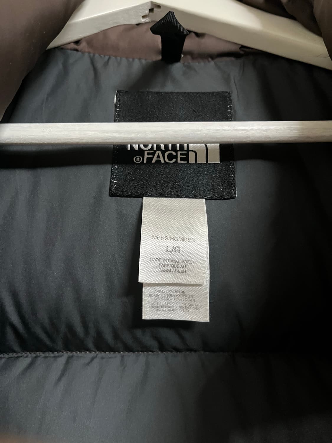 노스페이스 센터로고 눕시 무광 브라운 L 상품이미지3