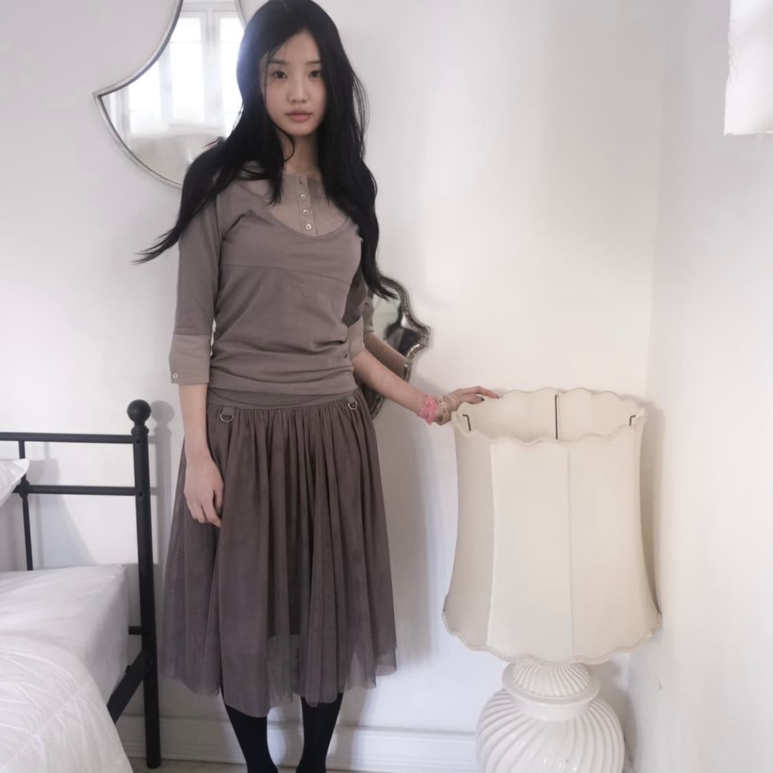 인앤양하모니 튤 스커트 토프 상품이미지2