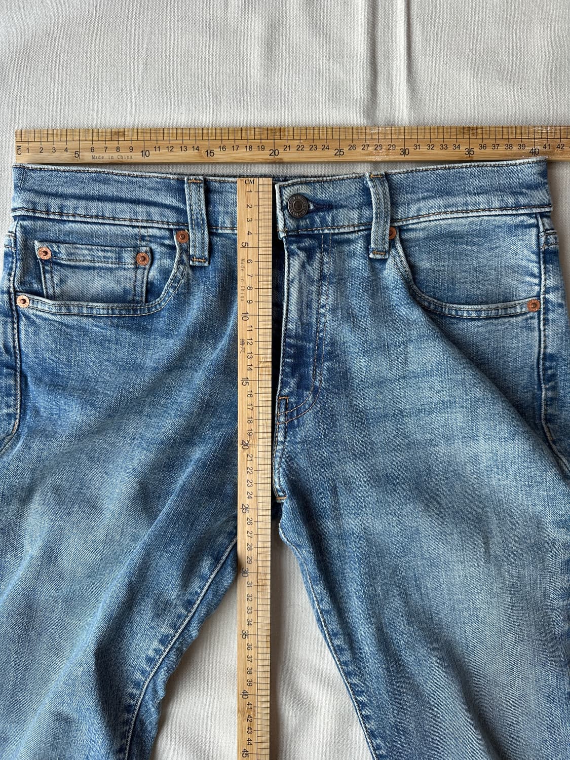 리바이스 511 연청 데님 팬츠 32 상품이미지9