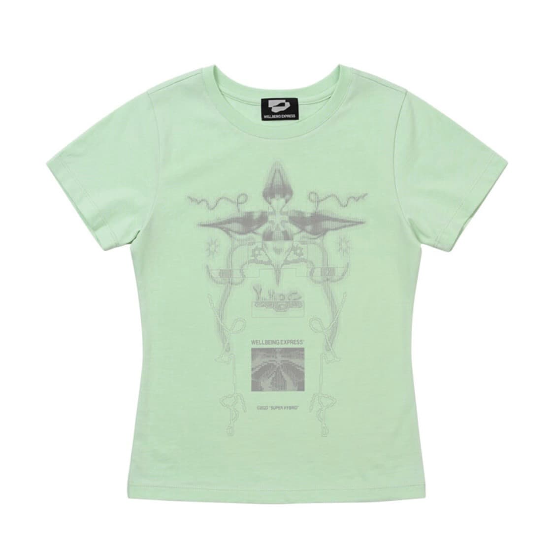 뉴진스 하니 착용) 웰빙익스프레스 디지털 타투티 민트 상품이미지1