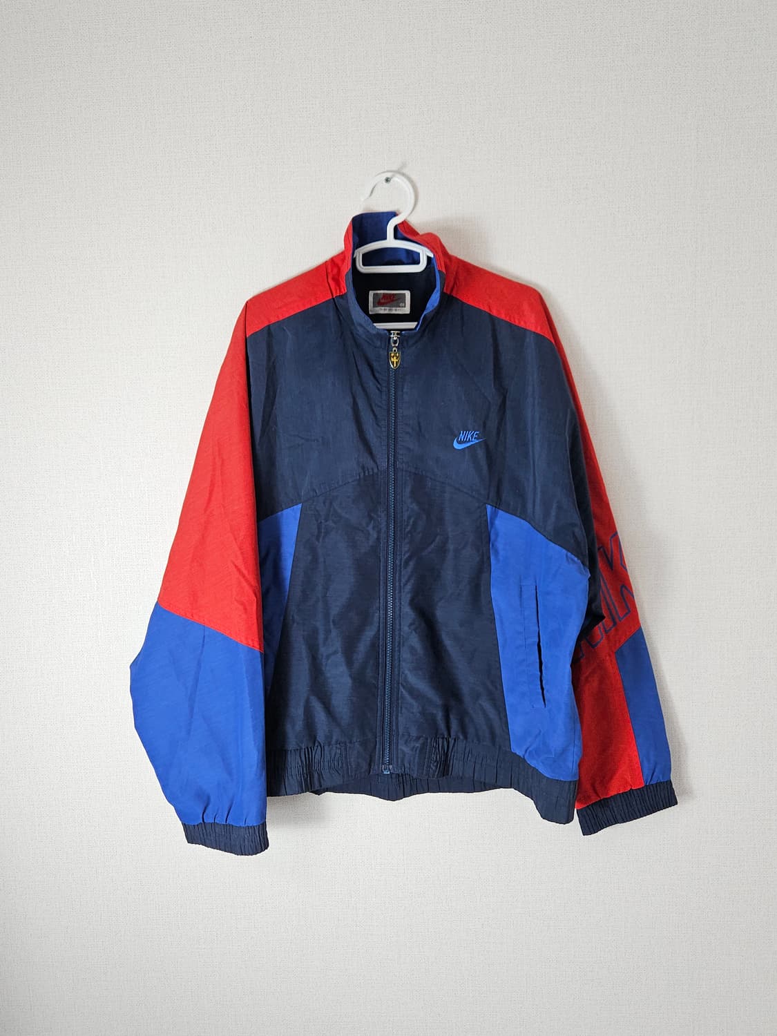 90s 나이키 삼나스포츠 올드스쿨 바람막이 트랙탑 자켓 빈티지 100 상품이미지1