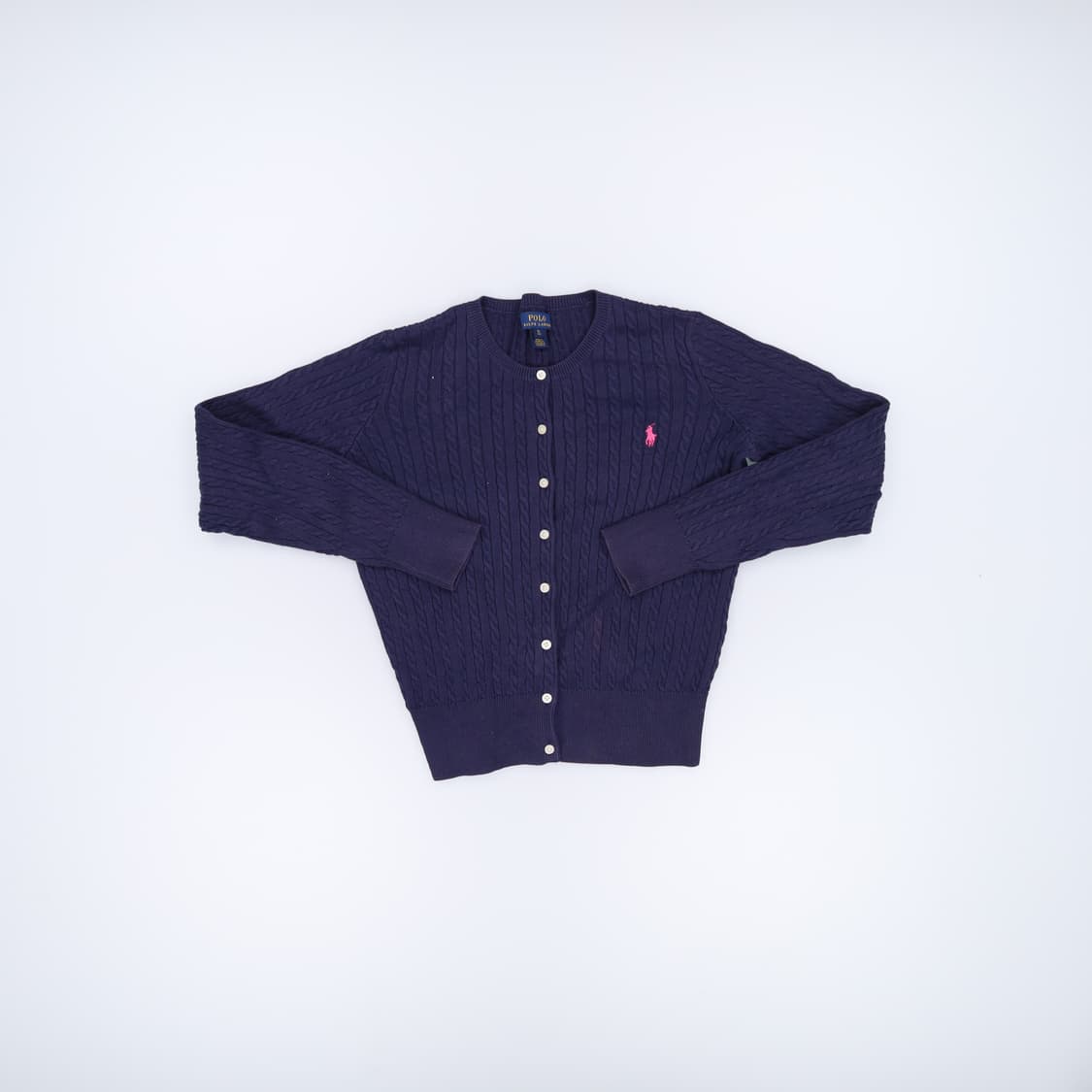 XL 폴로 키즈여성 케이블 가디건 0309H1 상품이미지1