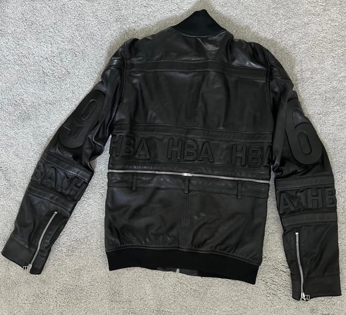 Hood by air leather jacket 상품이미지3