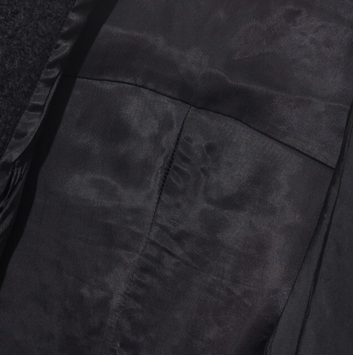 모헤어 가죽소매 coat 상품이미지9