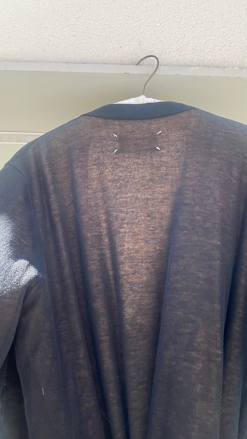 Maison Margiela See-through Cotton V-nec 상품이미지6