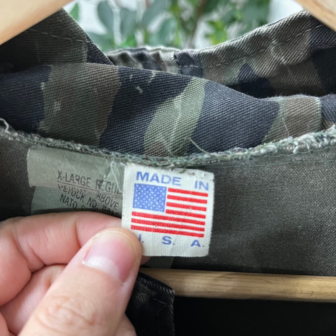 Us army 타이거 카모 아노락 XL 상품이미지5