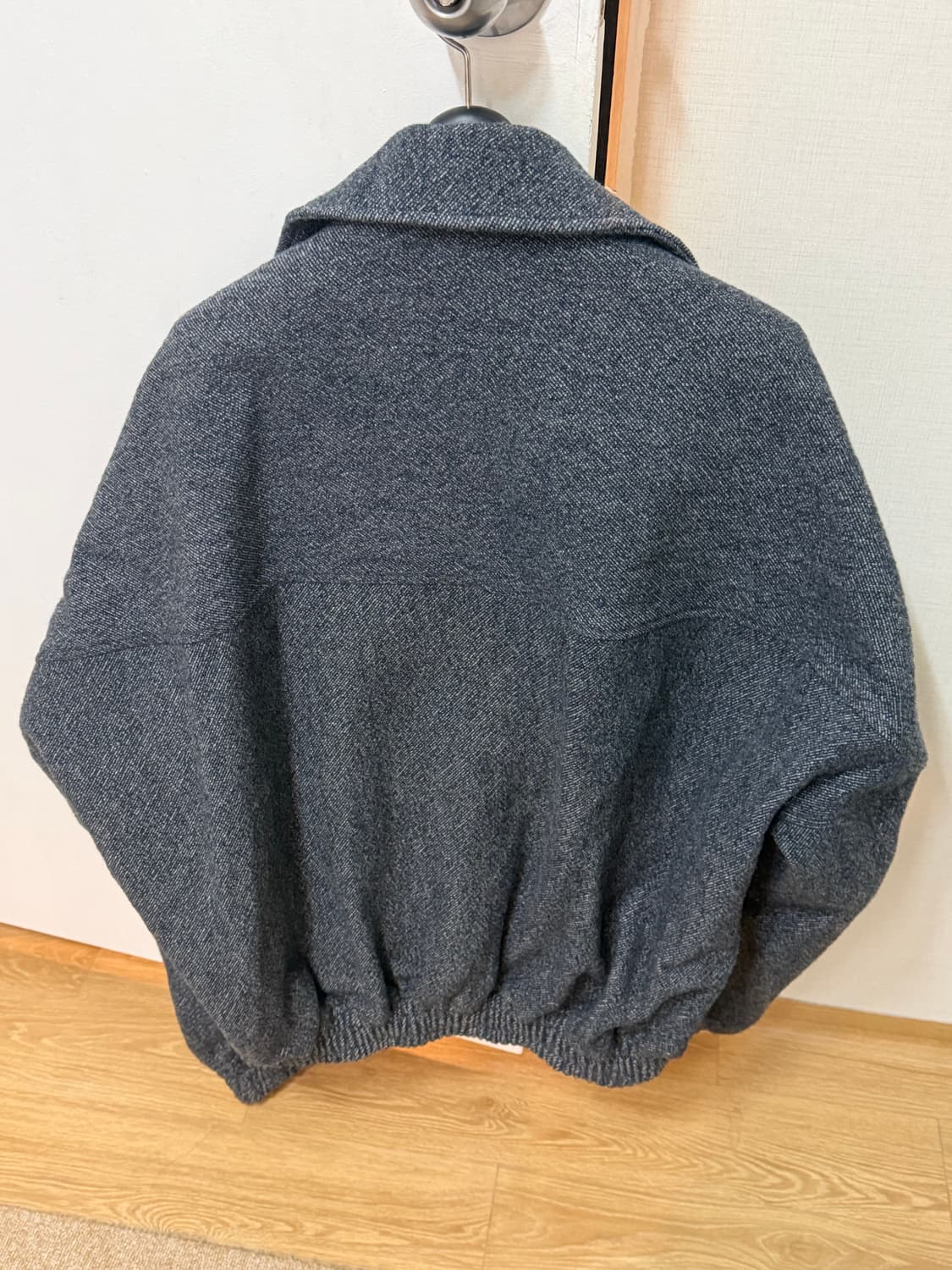 쿠어 헤링본 블루종 자켓  상품이미지3