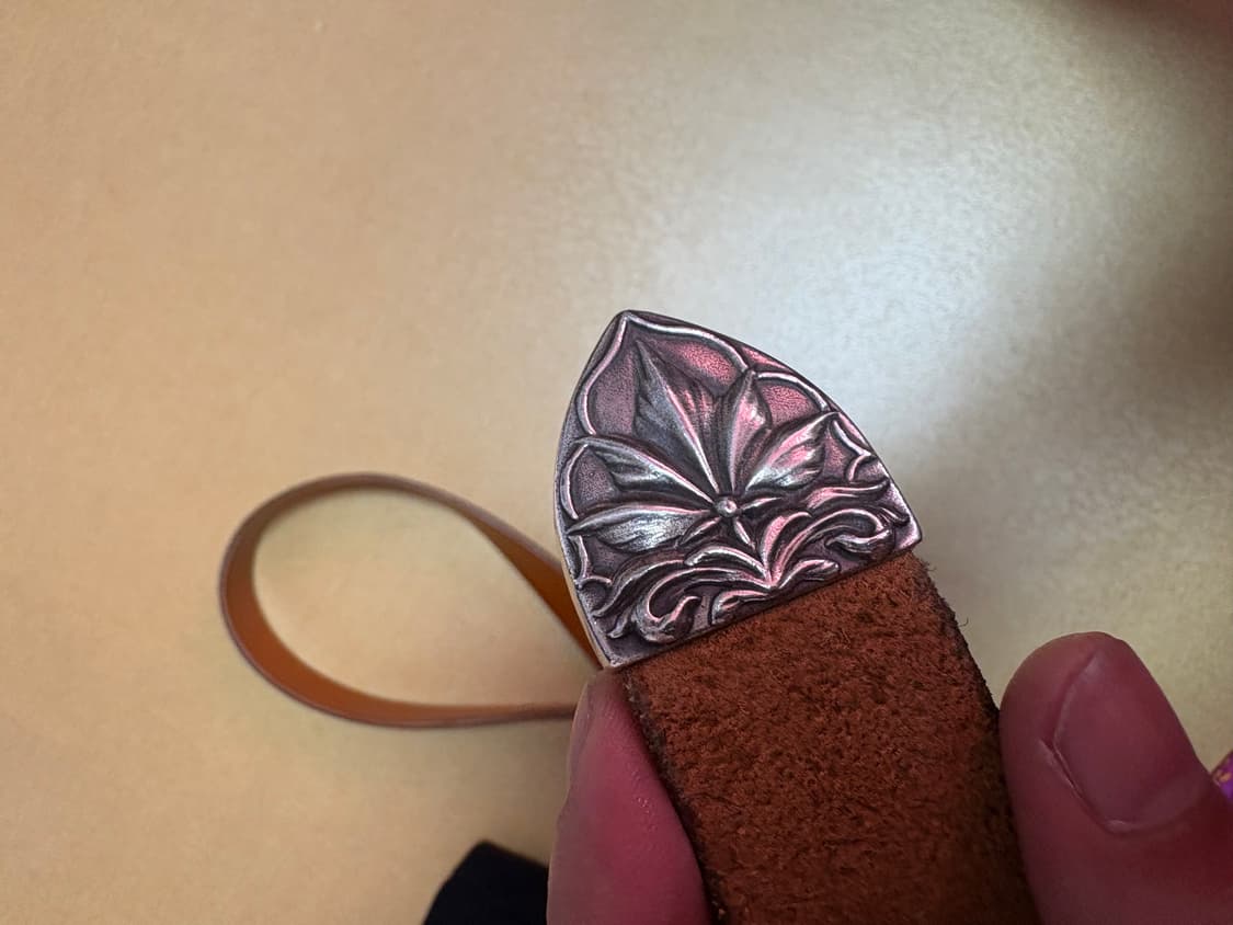 틸레이트 삼오세공 실버 벨트 라지 상품이미지4