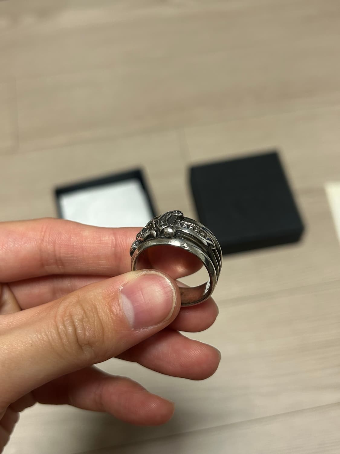 [us10.5] 크롬하츠 대거링 상품이미지3