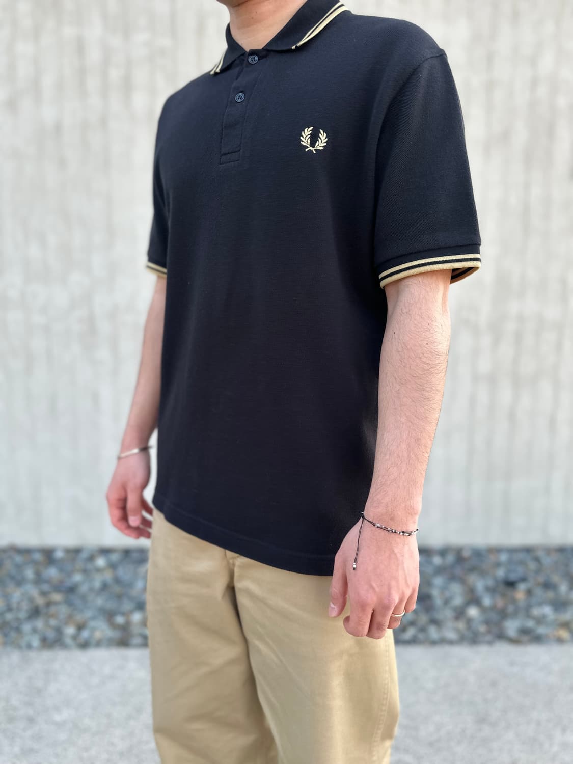 프레드 페리 트윈팁 카라 티셔츠 상품이미지5