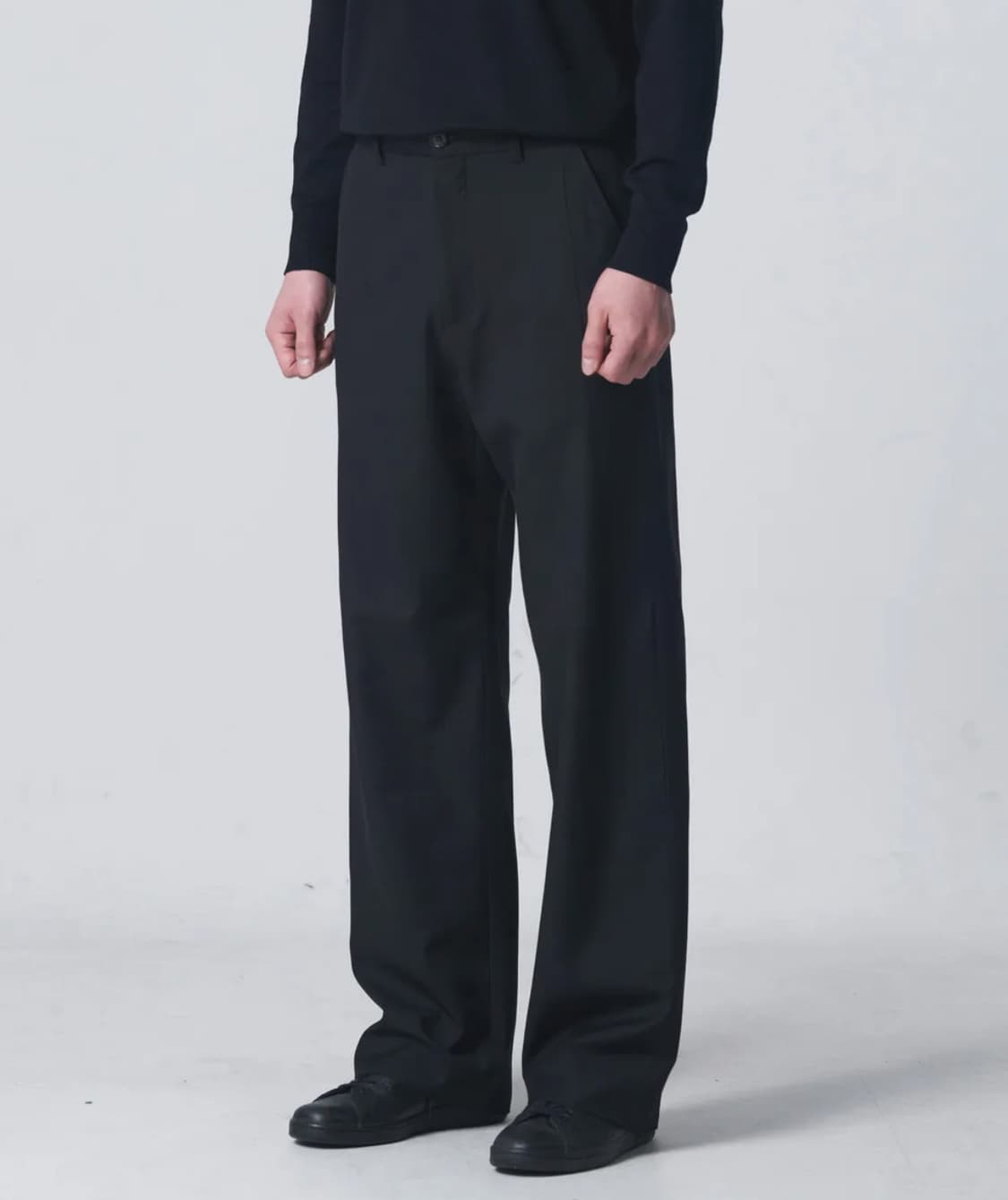 파세르 백 포켓 슬랙스 블랙 XL 상품이미지1