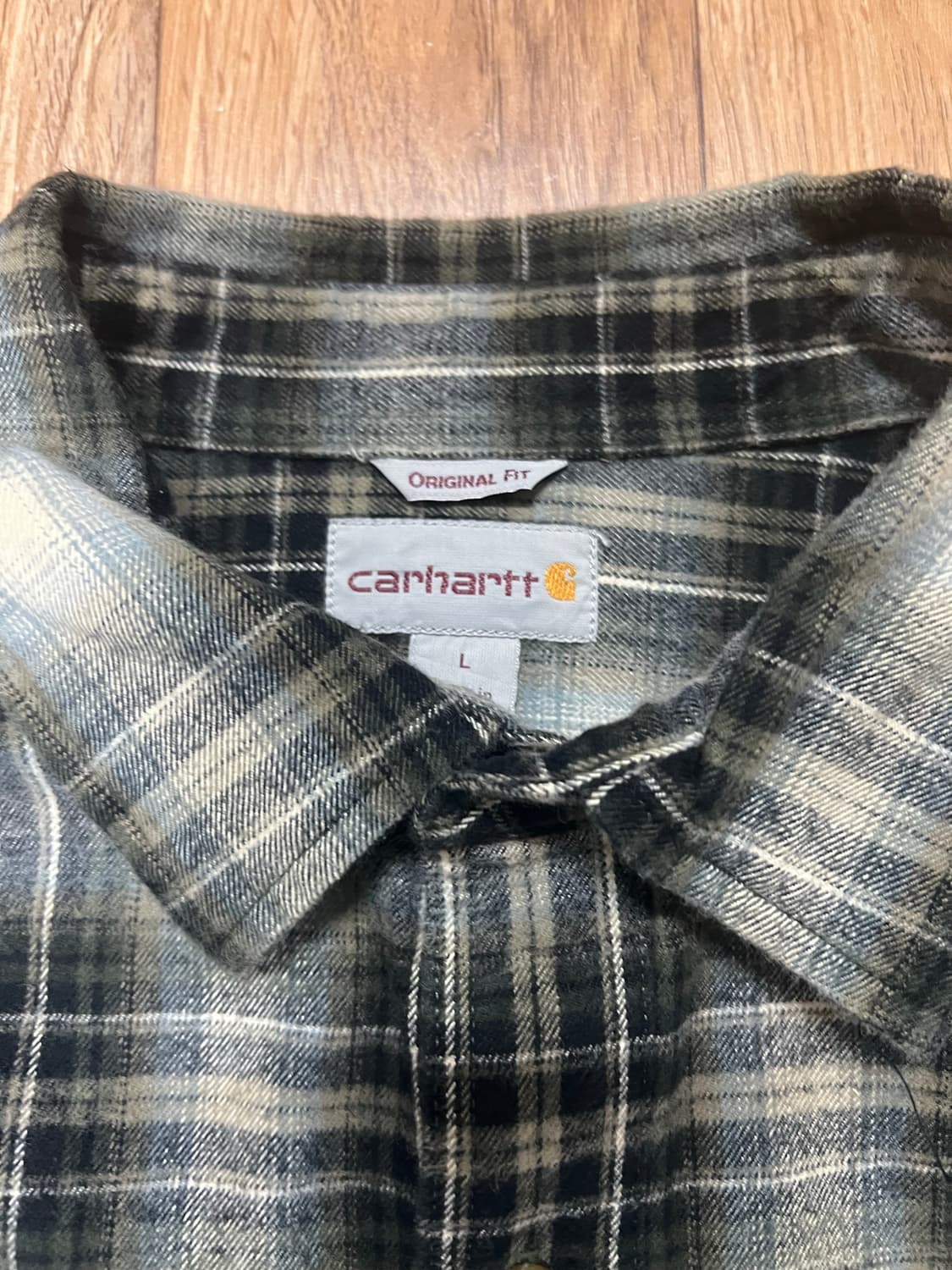 칼하트 체크 셔츠 상품이미지3