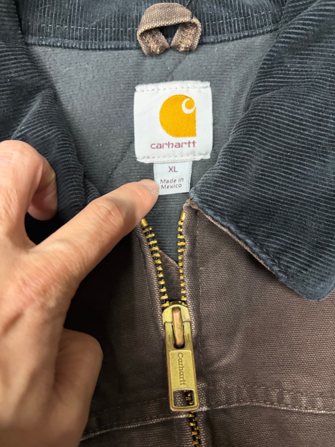 10s 칼하트 산타페 j14 dkb 브라운 자켓 상품이미지7