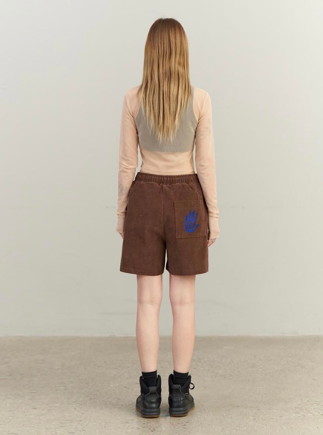 [새상품] Mineral 미네랄 스튜디오 메쉬 롱슬리브 상품이미지5