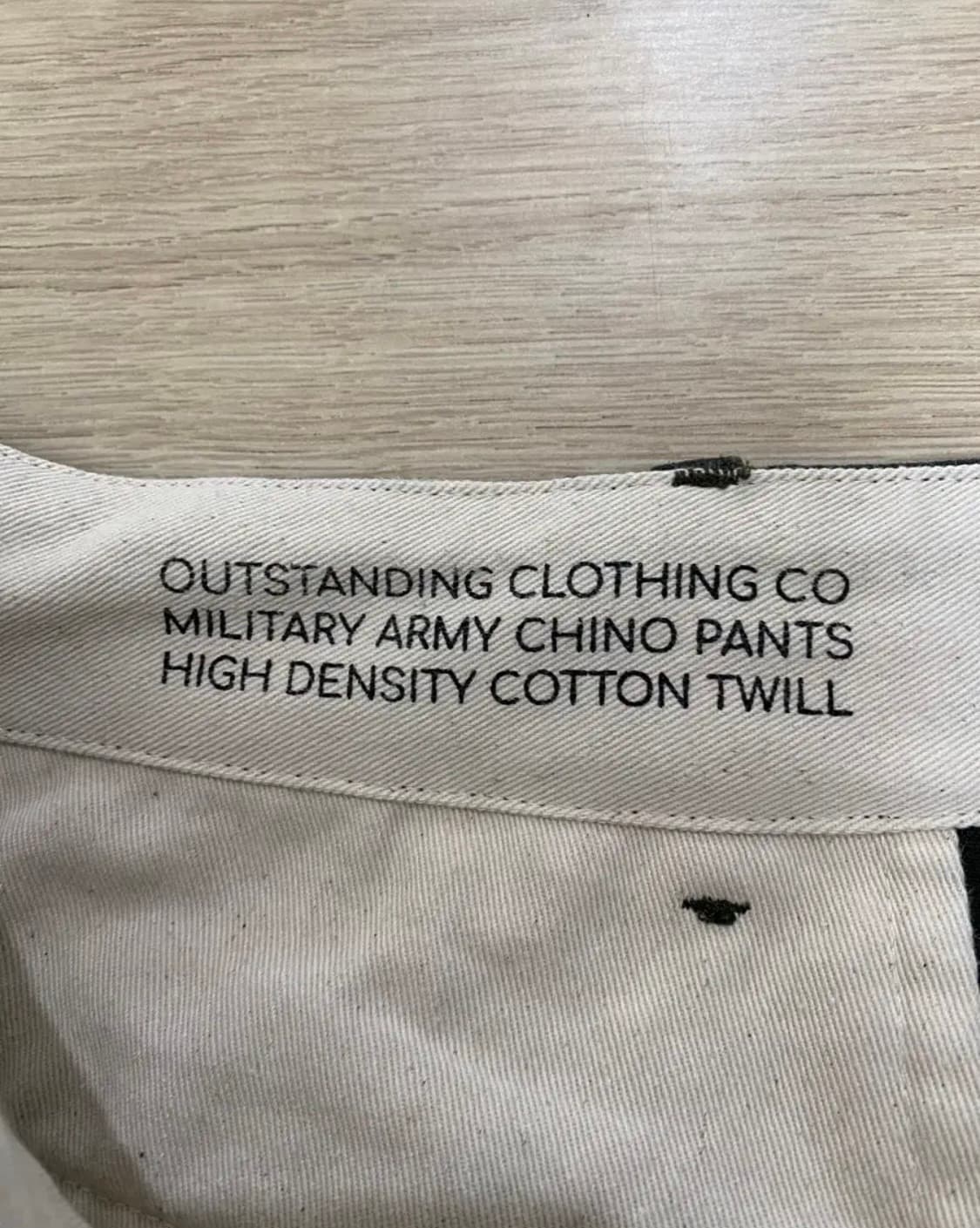 아웃스탠딩 오피서 치노 팬츠 (올리브/34) 상품이미지8