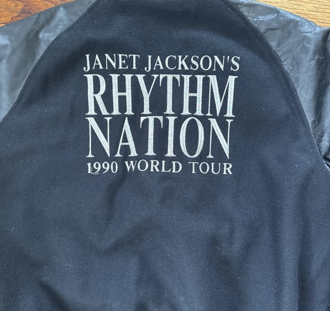 Janet Jackson 리듬네이션 1990 월드투어 자켓 XL 상품이미지1