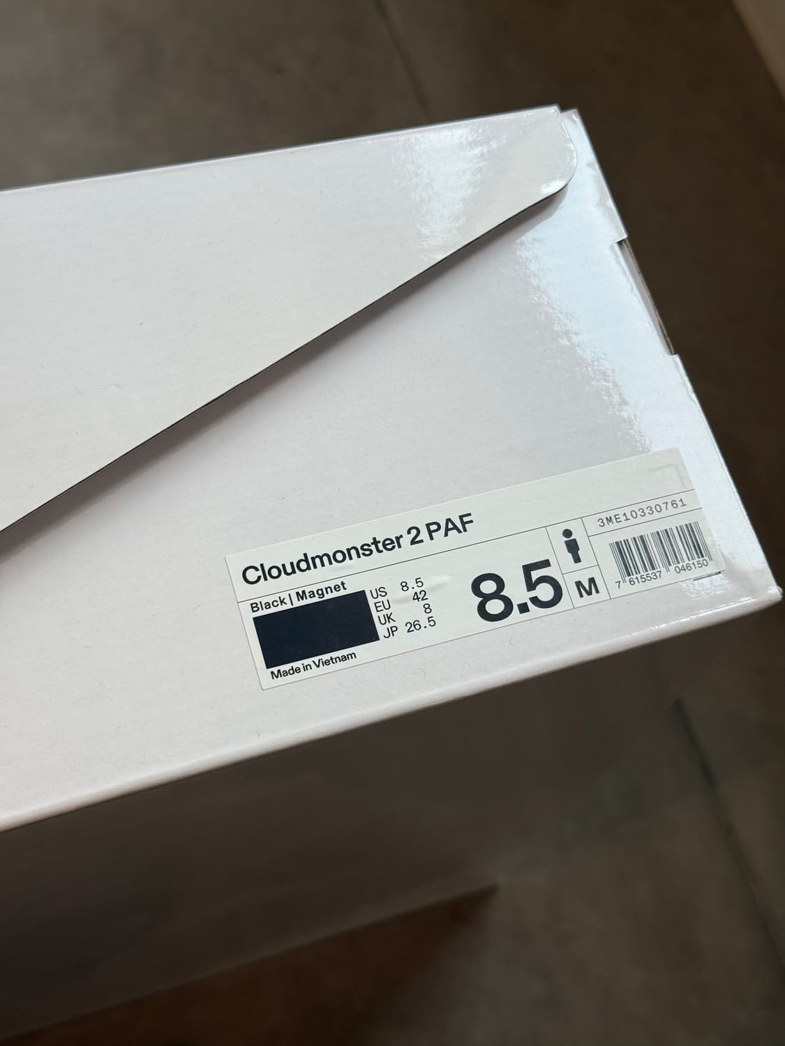 [8.5] ON x PAF Cloudmonster 2 Black 상품이미지7