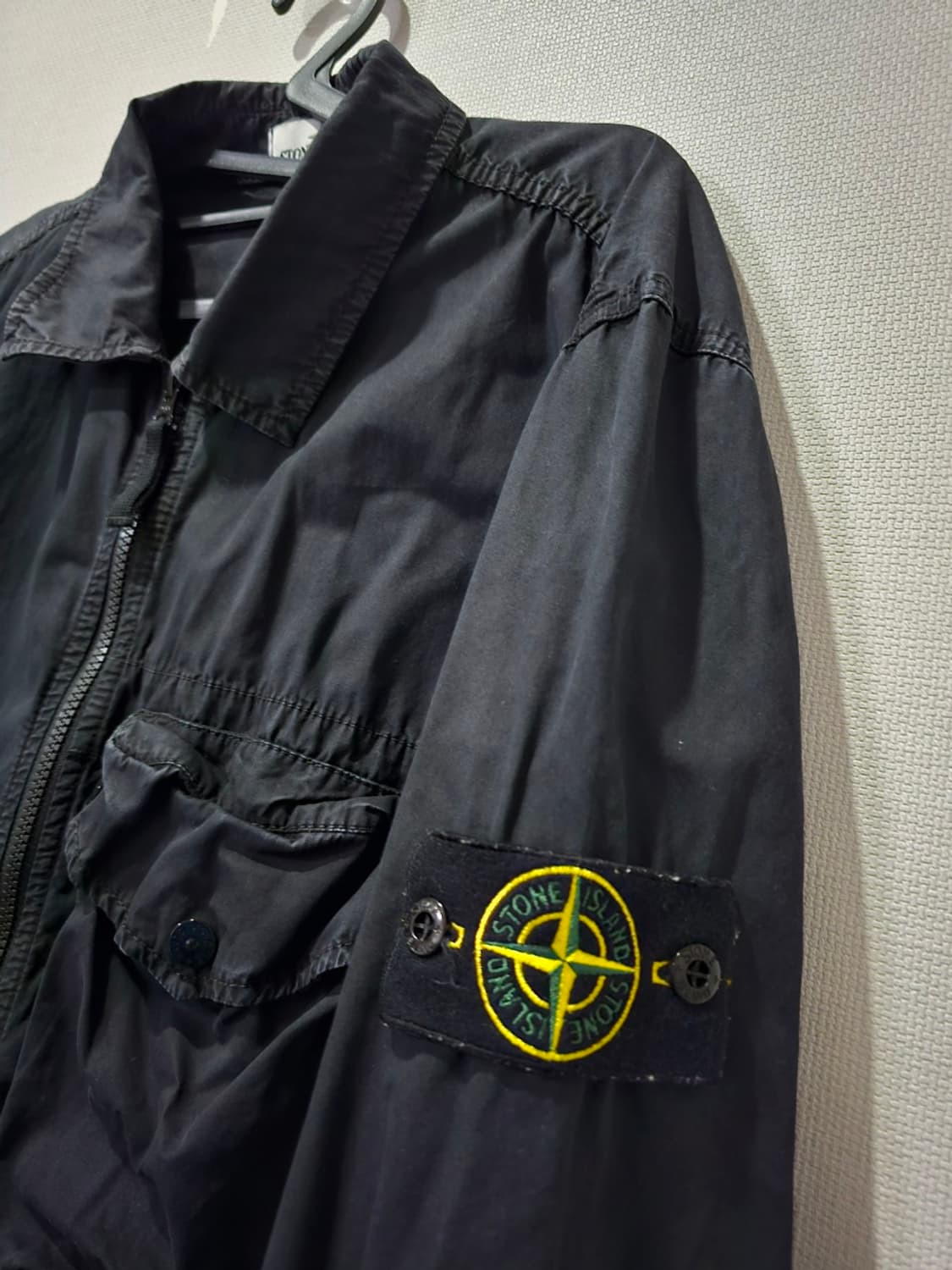 정품 스톤아일랜드 117WN 올드이펙트 오버셔츠 105 XL 상품이미지2