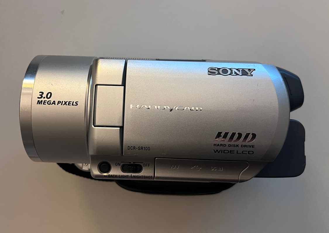 소니 dcr-sr100 빈티지 캠코더 상품이미지1