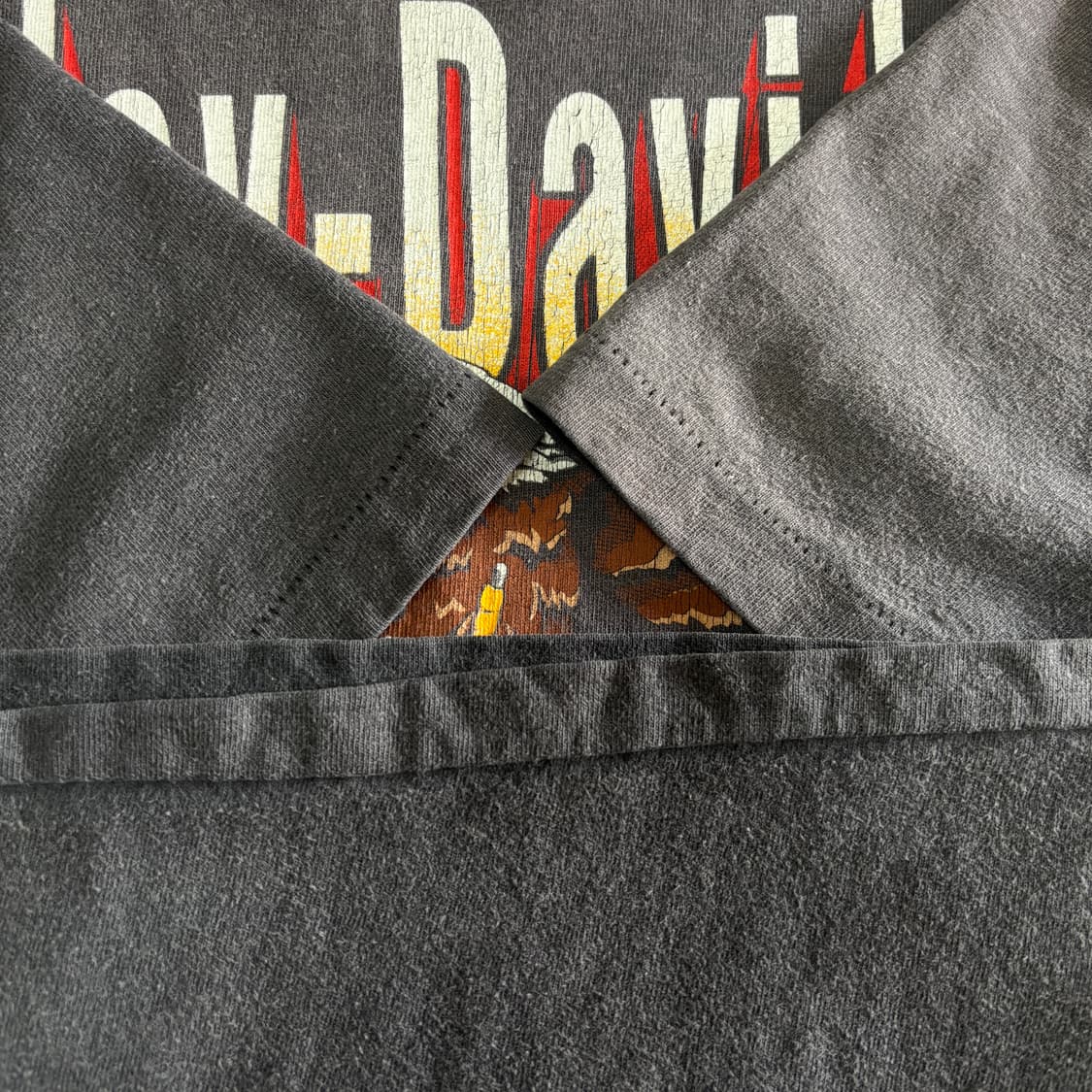 80s 빈티지 할리데이비슨 반팔 티셔츠 상품이미지9