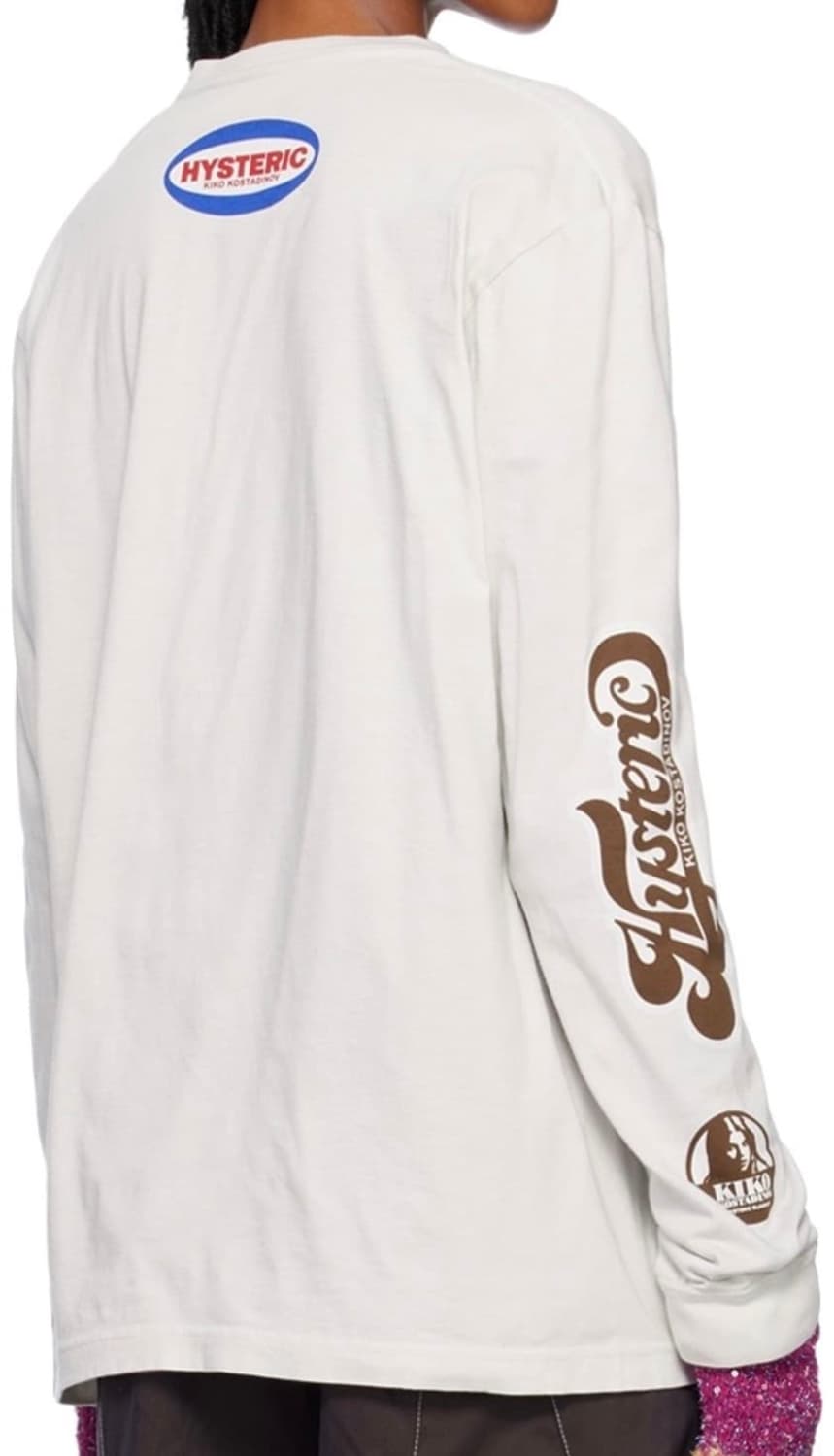 키코 코스타디노브 x 히스테릭 글래머 LOGO JERSEY TOP 상품이미지2