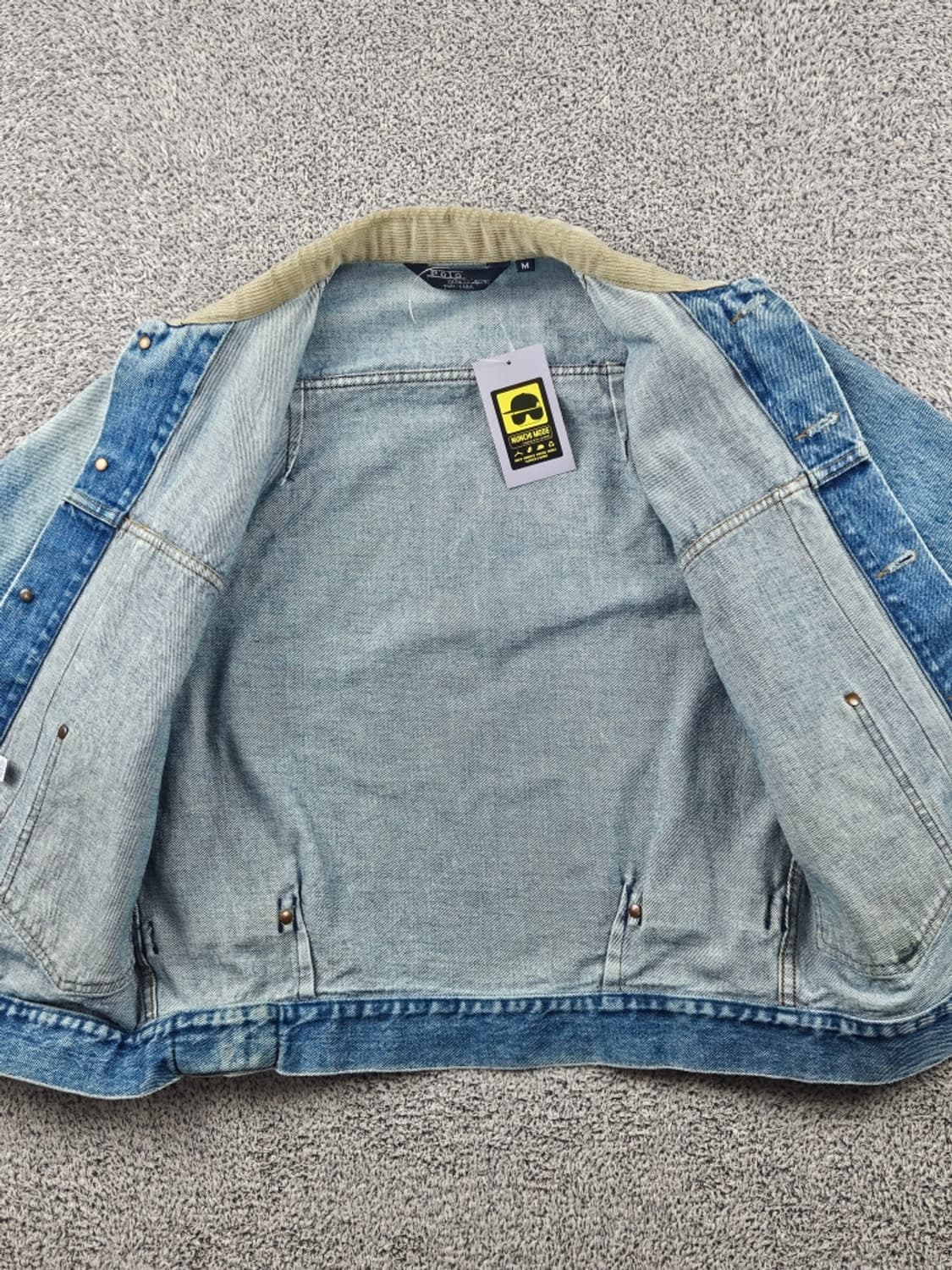 80's USA 폴로랄프로렌 워크 데님 트러커 자켓 (M)/ 10797 상품이미지10