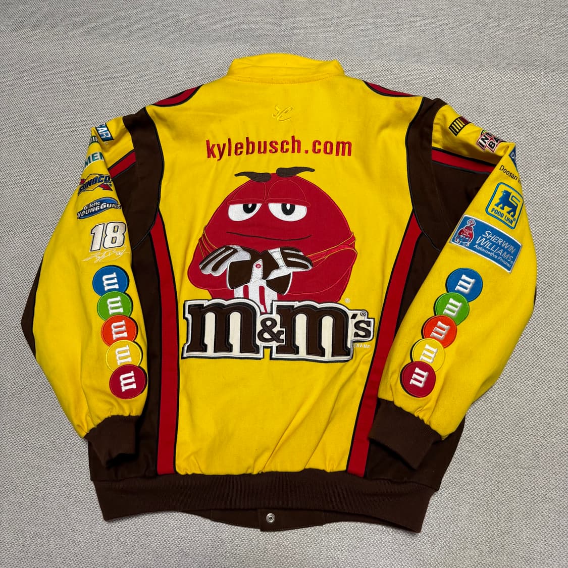 NASCAR M&M's 나스카 앰엔앰 레이싱 자켓 상품이미지7