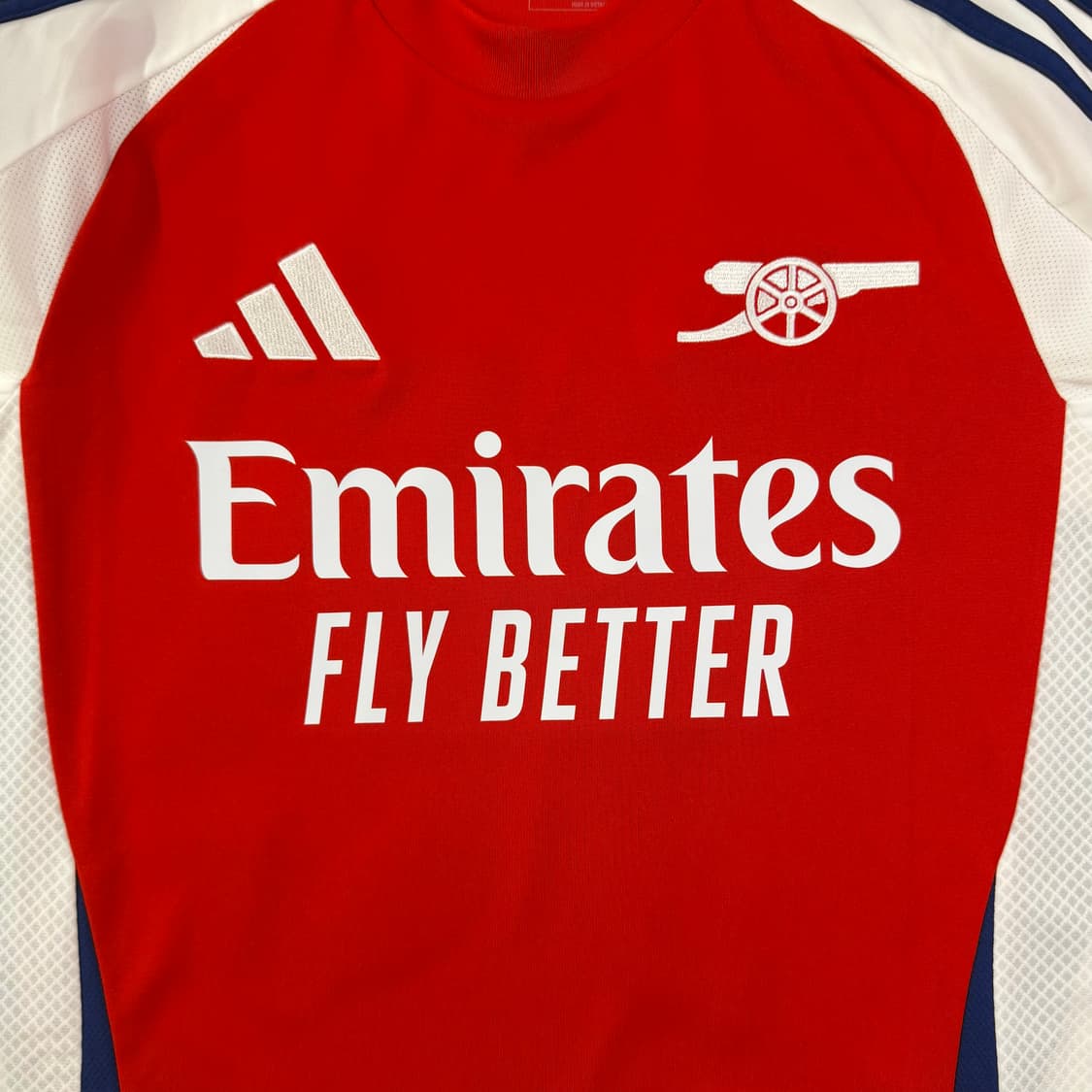 24-25 아스날 홈 칼라피오리 유니폼 상품이미지4