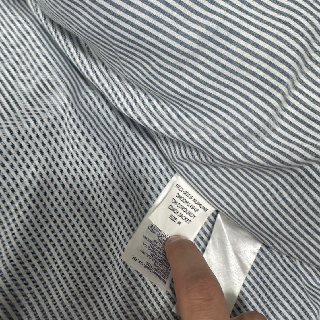 타미 진스 코듀로이 자켓 M사이즈 상품이미지3