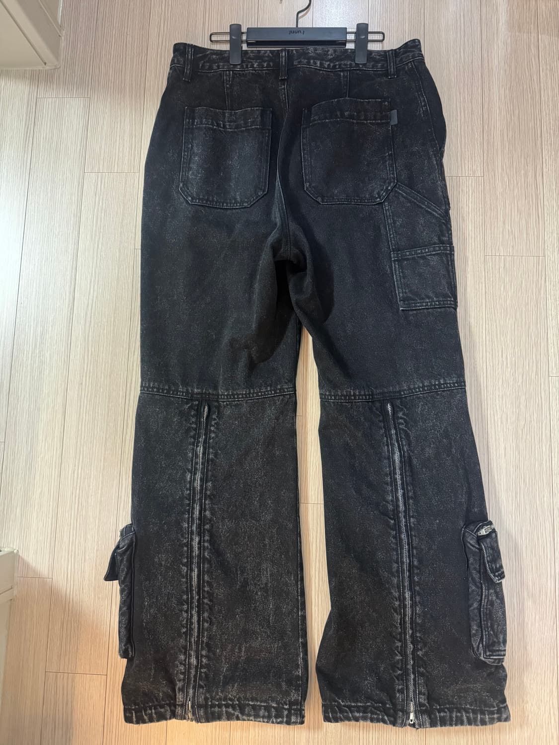 준지 흑청 바지 상품이미지2