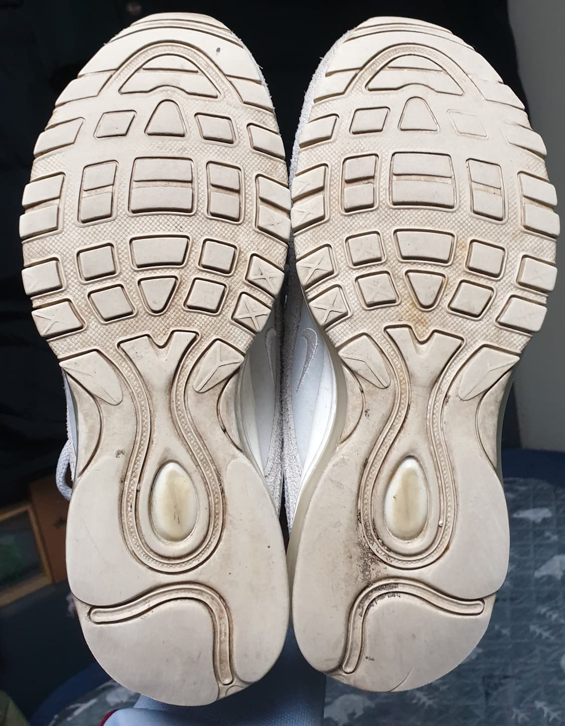 (희귀매물) 나이키 에어맥스97 라이트 본 화이트 (250) 상품이미지5