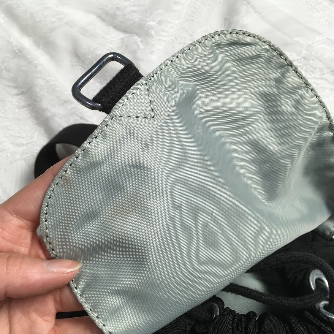 키플링 올드스쿨 블랙 복조리 백팩 상품이미지7