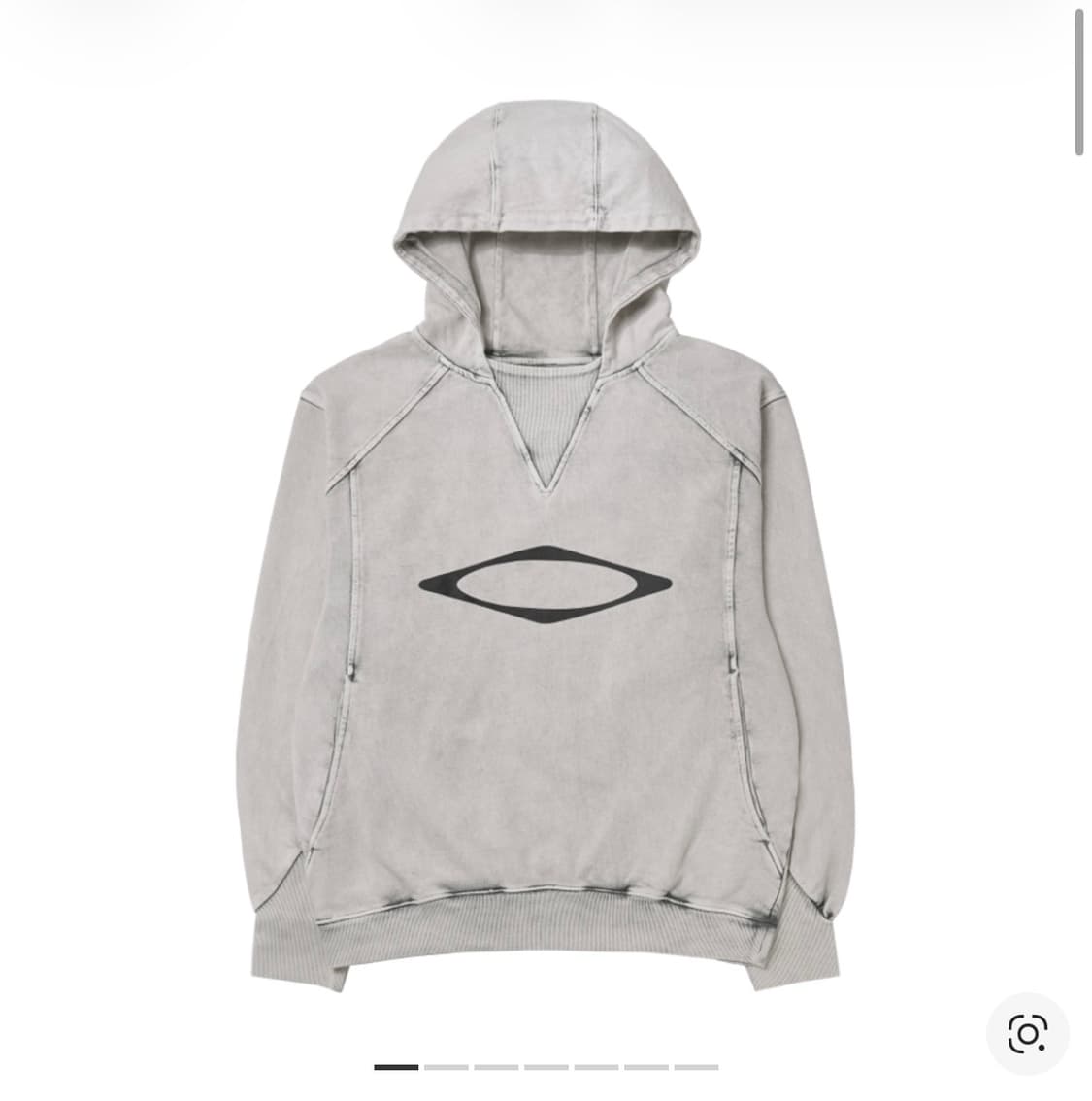 미스치프 블리치드 풀오버 후드 블리치드 카키 L 상품이미지1