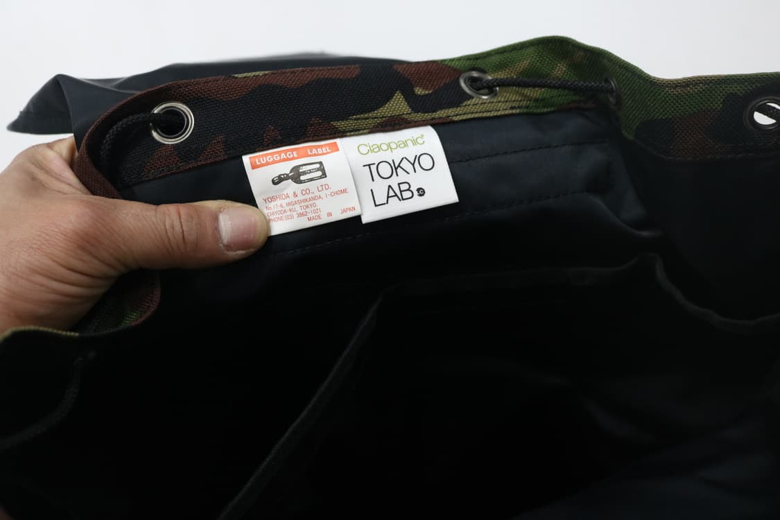  러기지 라벨 x CIAOPANIC 요시다포터 카모 백팩 상품이미지9