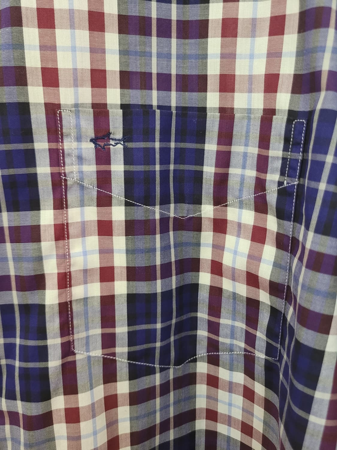 폴앤샤크 요팅 체크 긴팔 남성 셔츠 105~110사이즈 상품이미지4