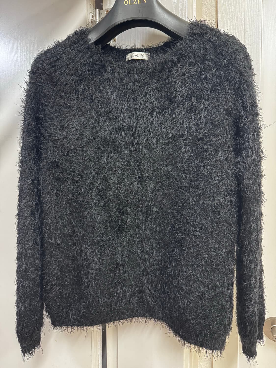 Black fur knit 상품이미지9