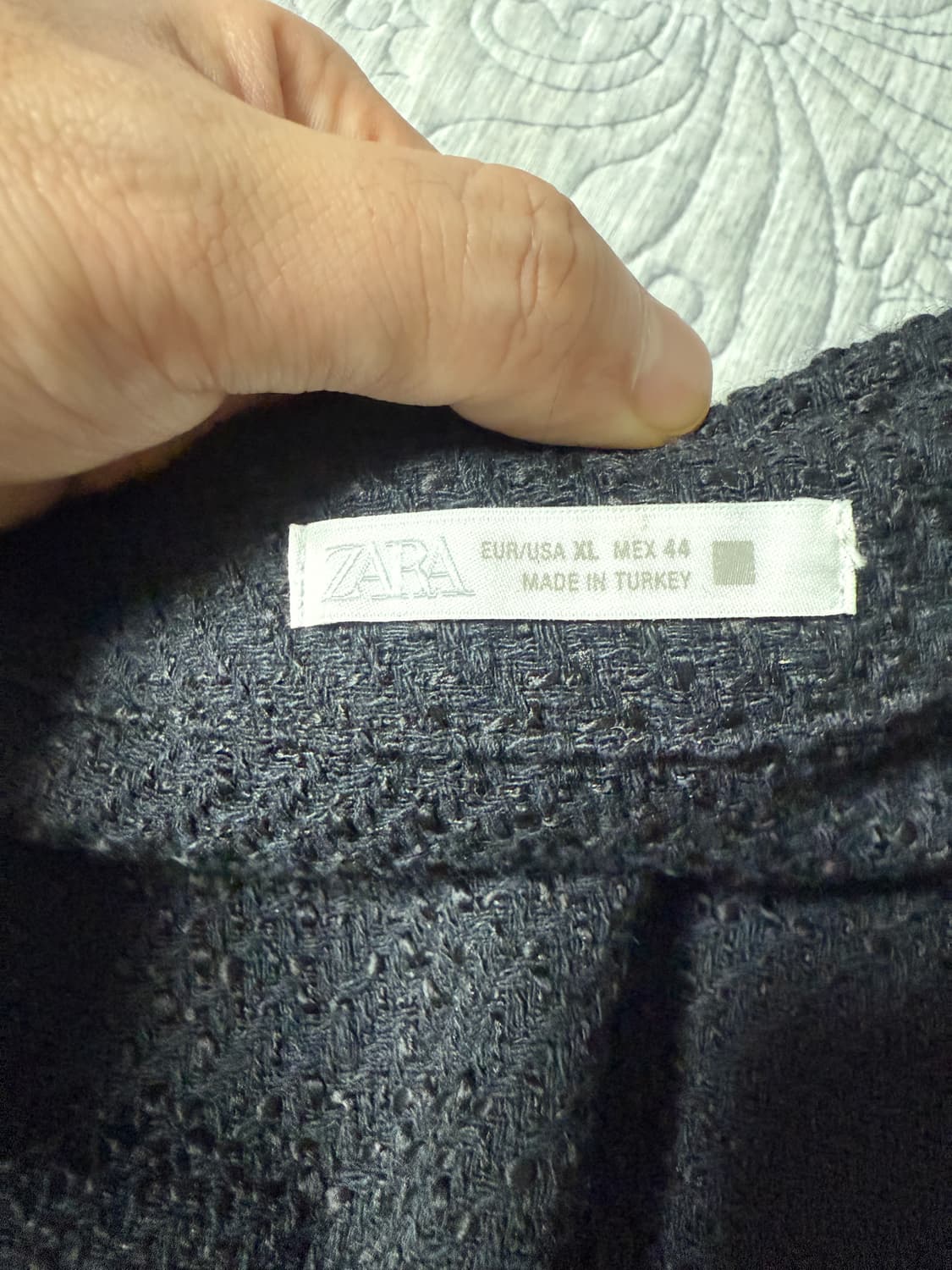 ZARA 블랙 셔츠 가디건(새상품) 상품이미지2