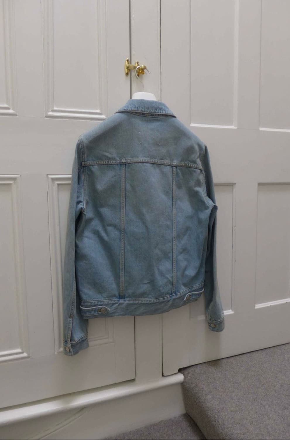 마르지엘라 17ss 블루 패치워크 데님 자켓 상품이미지2