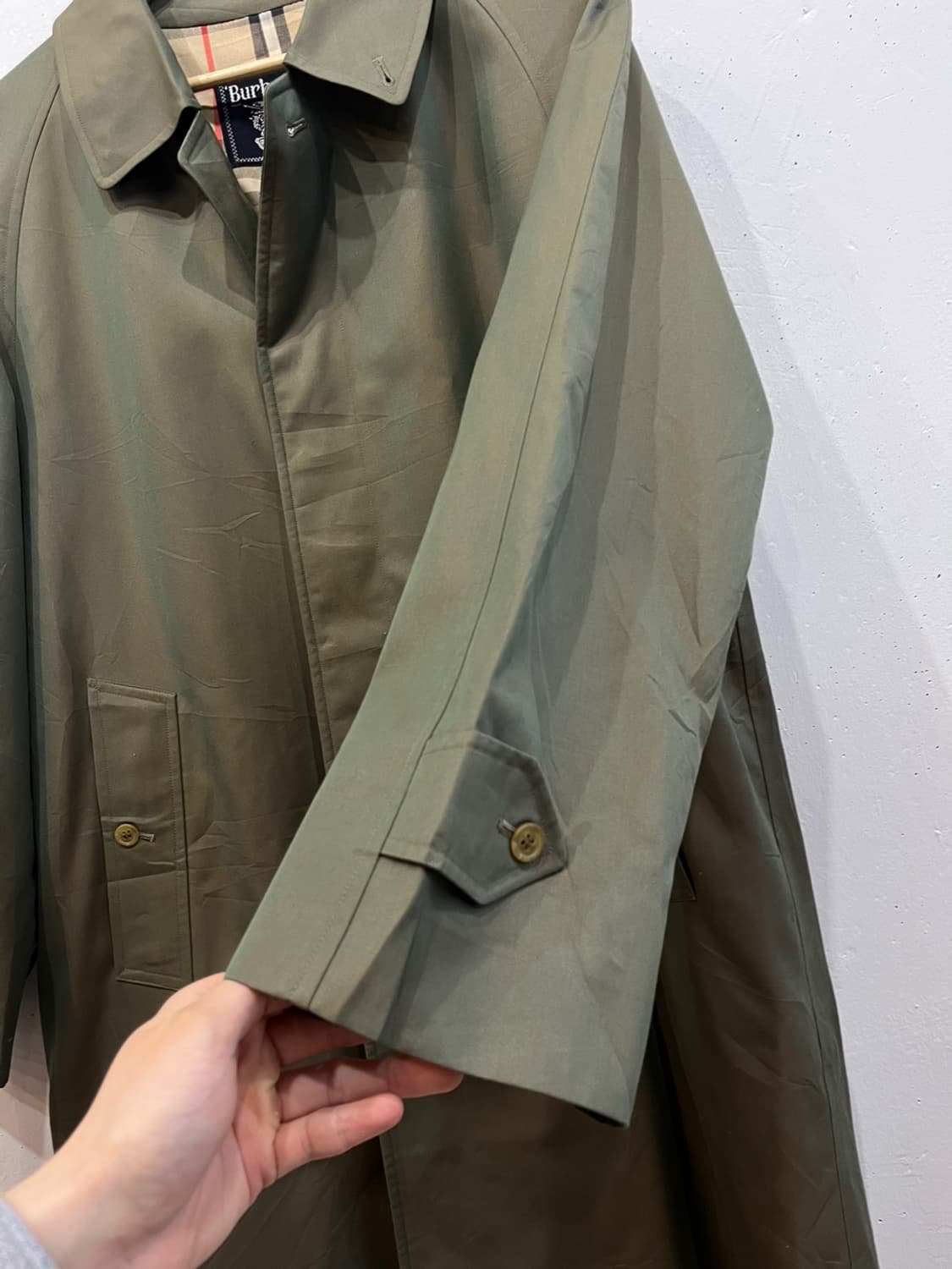 90s 버버리 트렌치 코트  상품이미지3