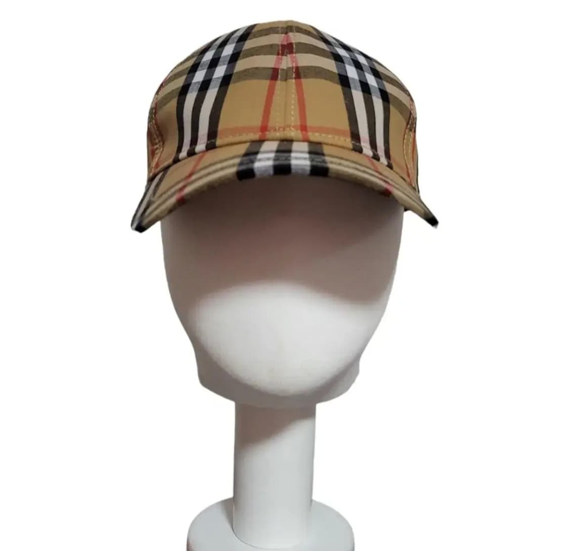 (M/L) 버버리모자 버버리체크모자 버버리볼캡 상품이미지3