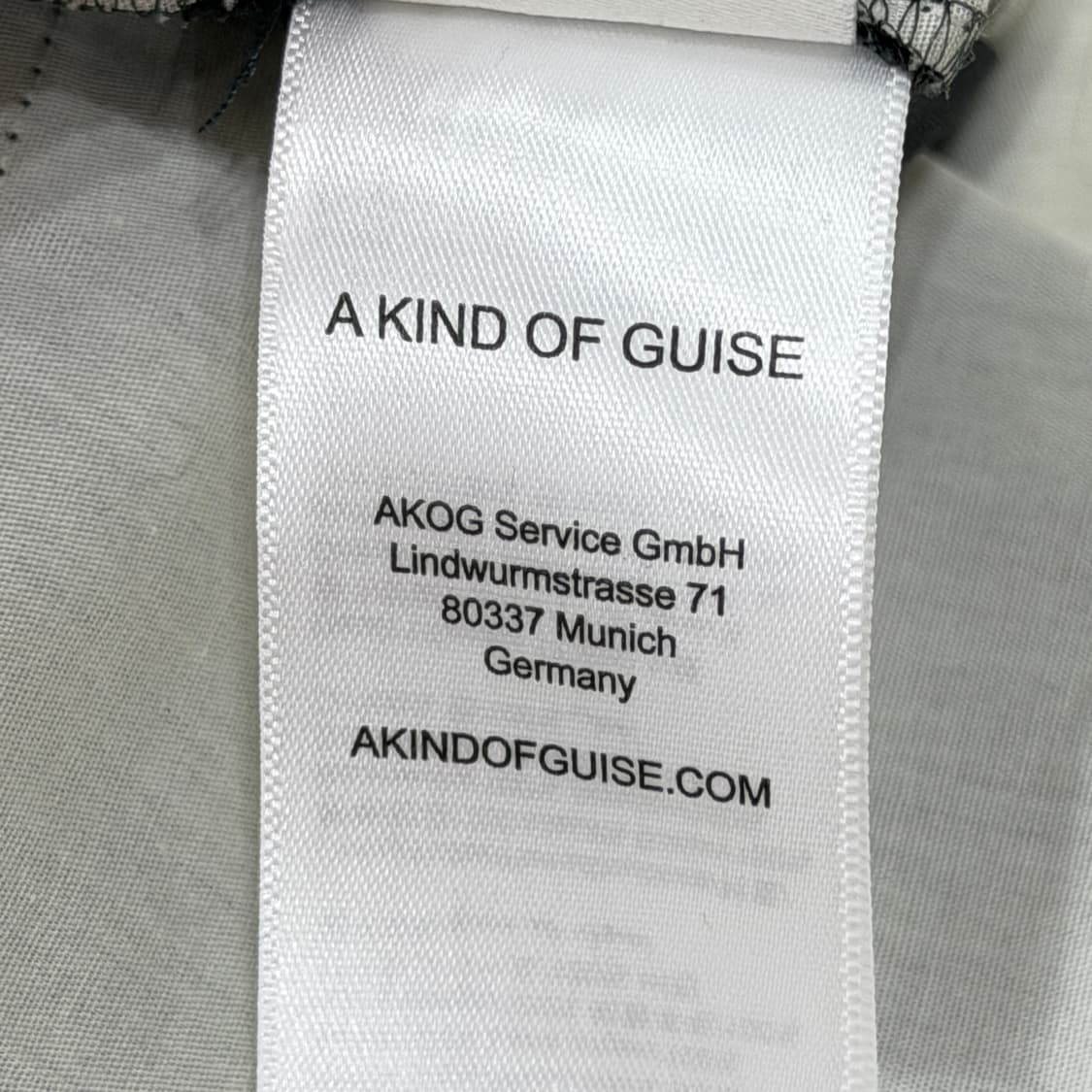 어카인드오브가이즈 슬랙스 팬츠 바지 네이비 52 상품이미지5