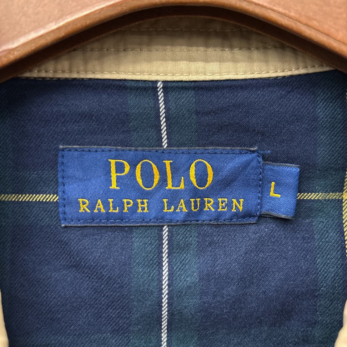 신형라벨 폴로 랄프로렌 타탄체크 라이닝 클래식 스윙자켓 N827 상품이미지8