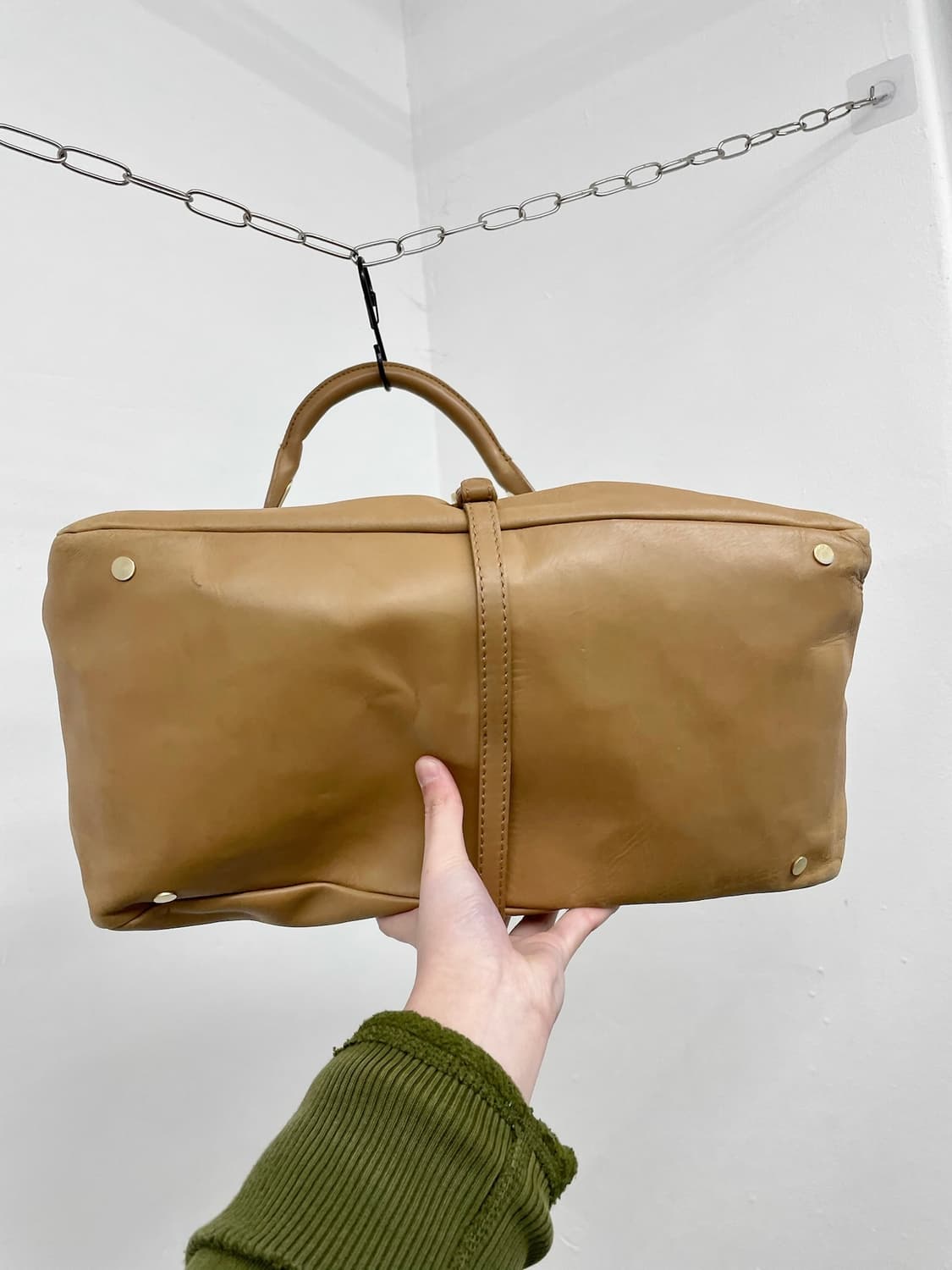 지미추 툴리타 버클 호보백 🤎 상품이미지6