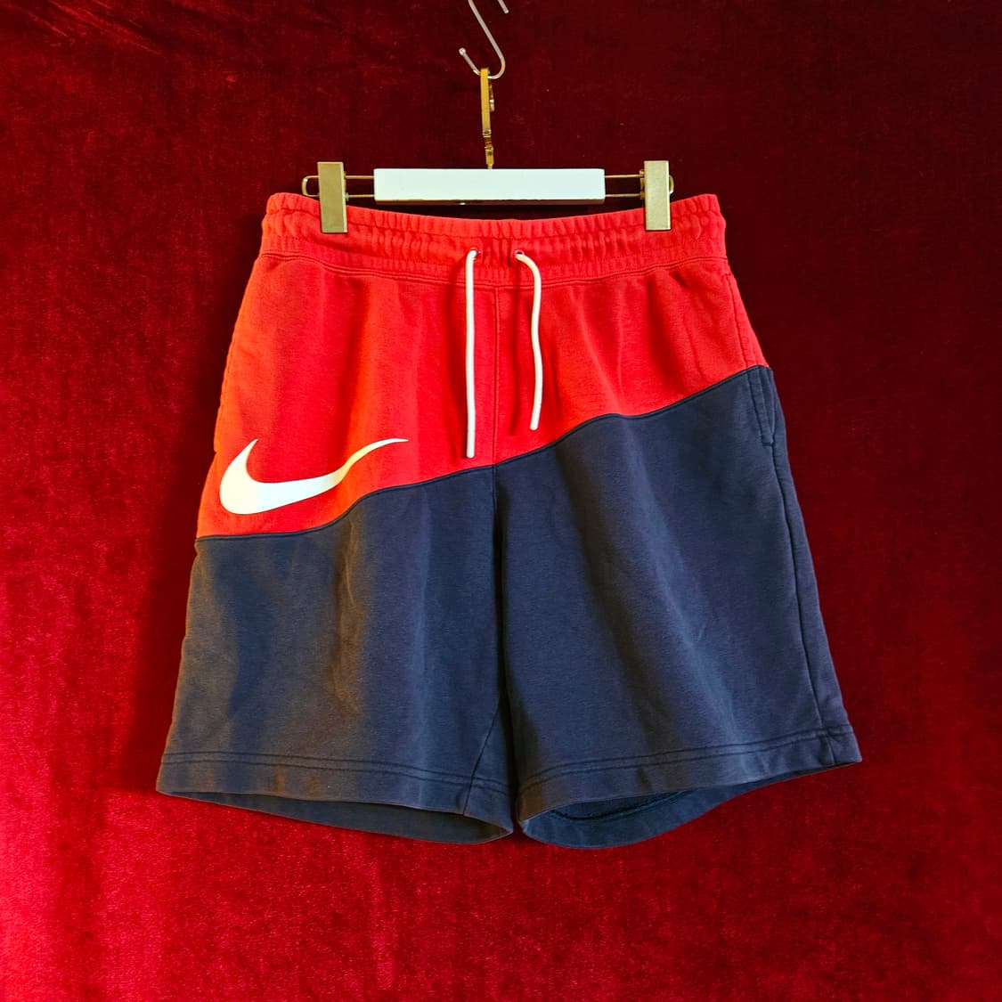 나이키(Nike) NSW 빅스우시 컬러블럭 반바지 XL size 상품이미지2