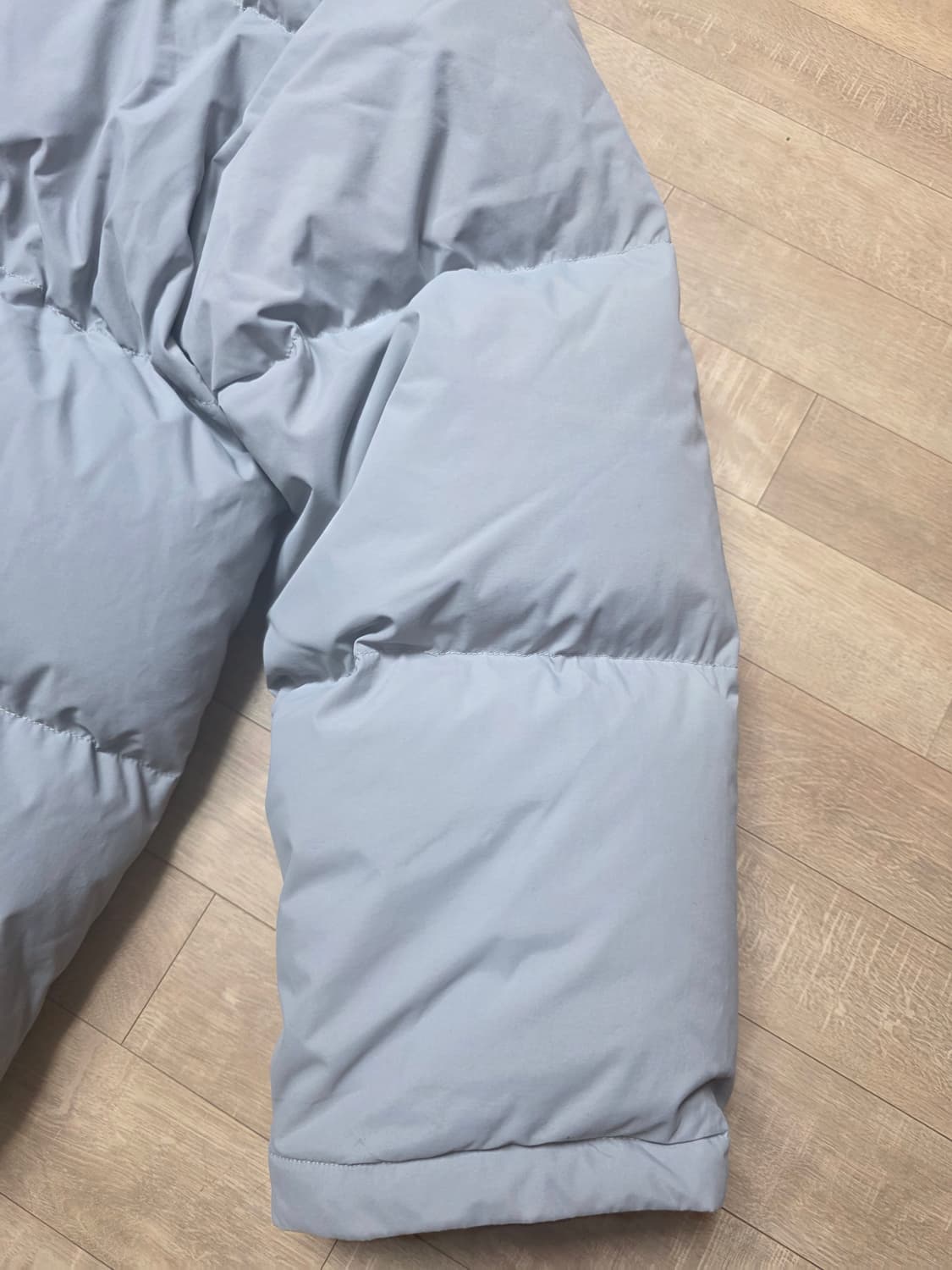 포터리 러스틱 푸퍼 패딩 라이트그레이 3사이즈 상품이미지7